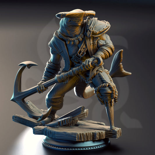 Baz “Smiley” Armstrong – Sharkman Enforcer